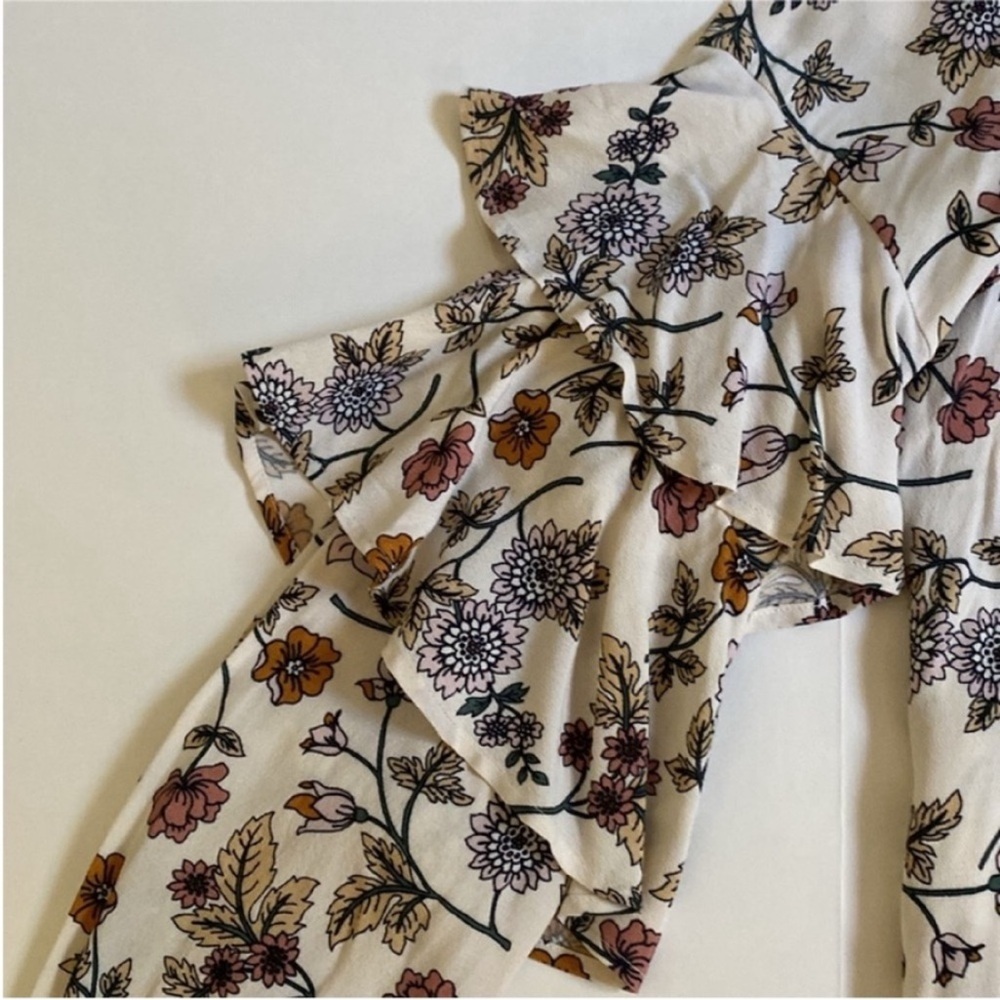 Sanctuary Top Shirt Tilly Flounce Long Sleeve Blouse New size Medium - Picture 11 of 12